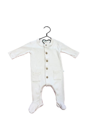 1 + in the family Ribbed blush playsuit, Newborn