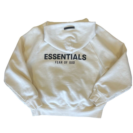 Essentials white hoodie, small