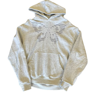 Praying gery butterfly sweatshirt, medium womens