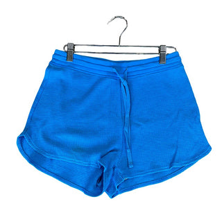 Tna blue waffle shorts, medium