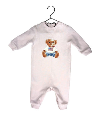 Ralph Lauren Bear playsuit, 6 months