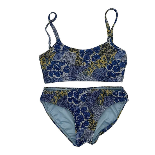 Piexoto blue patterned bikini, 10 years