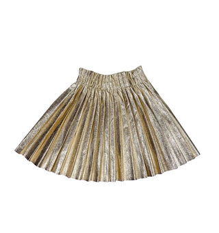 Lola & The Boys Metallic gold skirt, 8 years