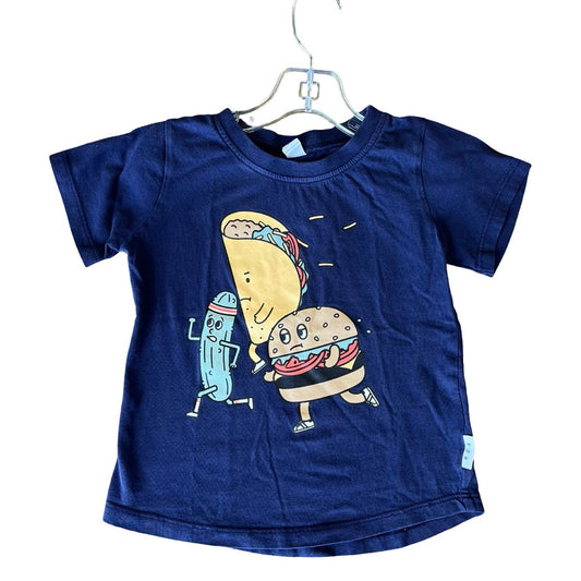 Hux navy taco tshirt, 5 years