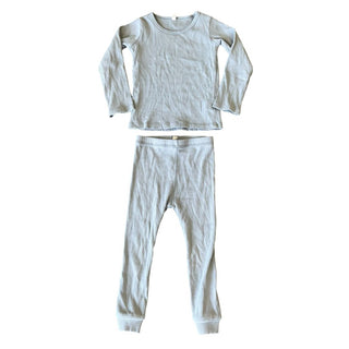 Quincy Mae gery two piece pj's, 2-3 years