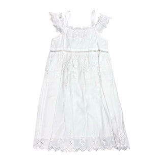 Louise Misha White eyelet dress, 6 years