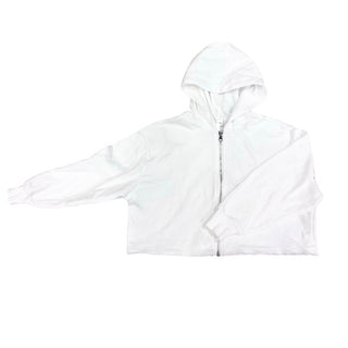 Art Class White full zip cropped hoodie, 8 years (medium)