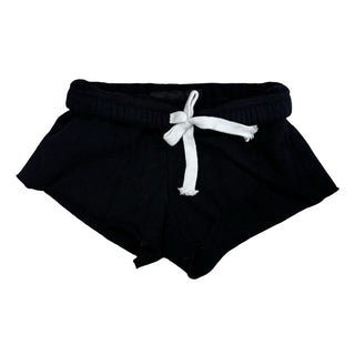 Katie J Black cotton shorts, Medium
