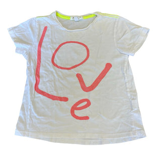 Joah Love white Love tshirt, 5 years