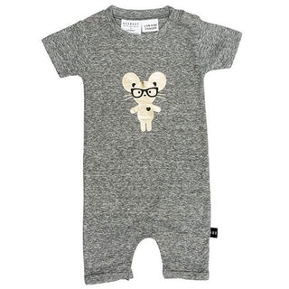 Hux Baby Grey onsie with mouse graphic, new with tag, 12-18 months