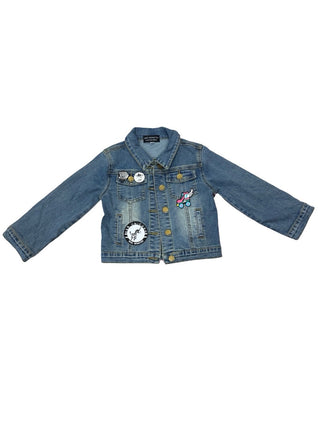 Wee Monster Denim “pow” jacket, new with tag, 4 years