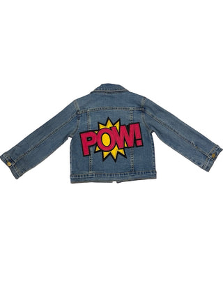 Wee Monster Denim “pow” jacket, new with tag, 4 years