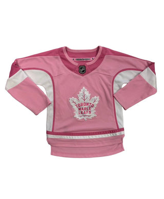 NHL pink maple leafs jersey, 5-6 years