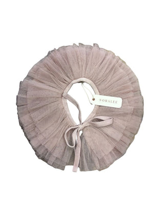 Noralee Powder Blue Ruffle Tulle Collar - New With Tags, O/S