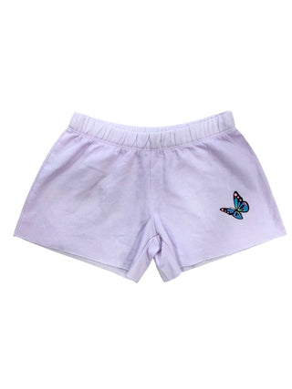 Firehouse lilac shorts with butterfly, medium