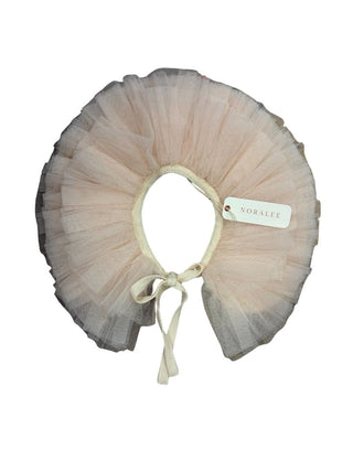 Noralee Antique Ivory Ruffle Tulle Collar - New With Tags, O/S