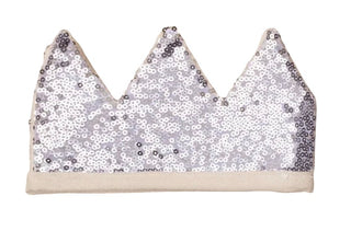 Noralee Silver Sequin Crown, O/S