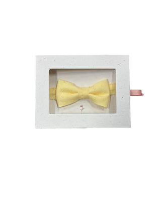 Noralee Butter Yellow Bowtie, O/S