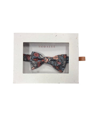 Noralee Dark Florals Bowtie, O/S