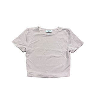 Aritzia Dusty Pink Contour Cropped Tee, XS Womens