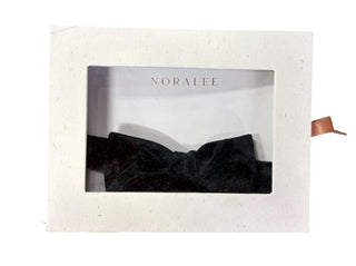 Noralee Black Velvet Bowtie, O/S