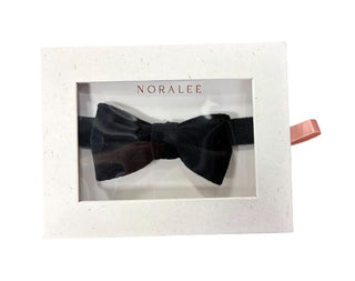Noralee Black Velvet Bowtie, O/S
