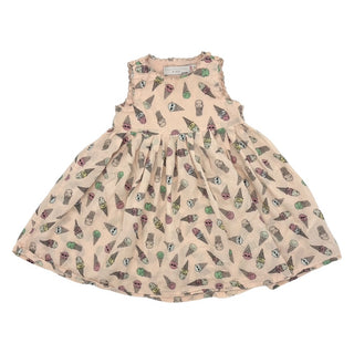 Stella McCartney Pink sun ice cream dress w/bloomers, 12 months