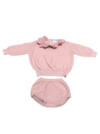 Quincy Mae Sweater and bloomer set, 3-6 months