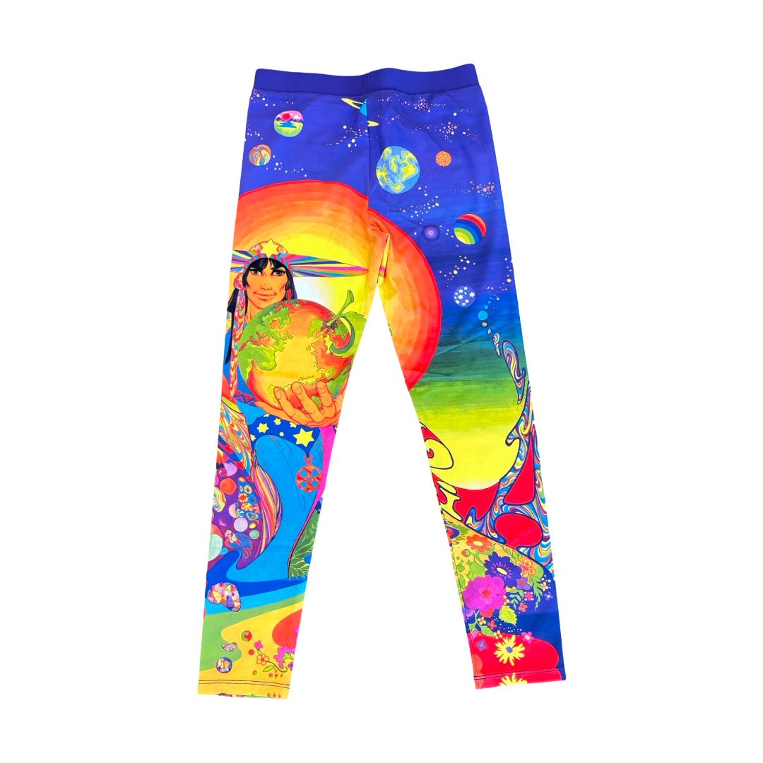 Stella McCartney x The Beatles Allover Abstract Leggings, 10 years