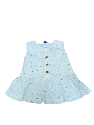 Mayoral White floral dress, 6 months