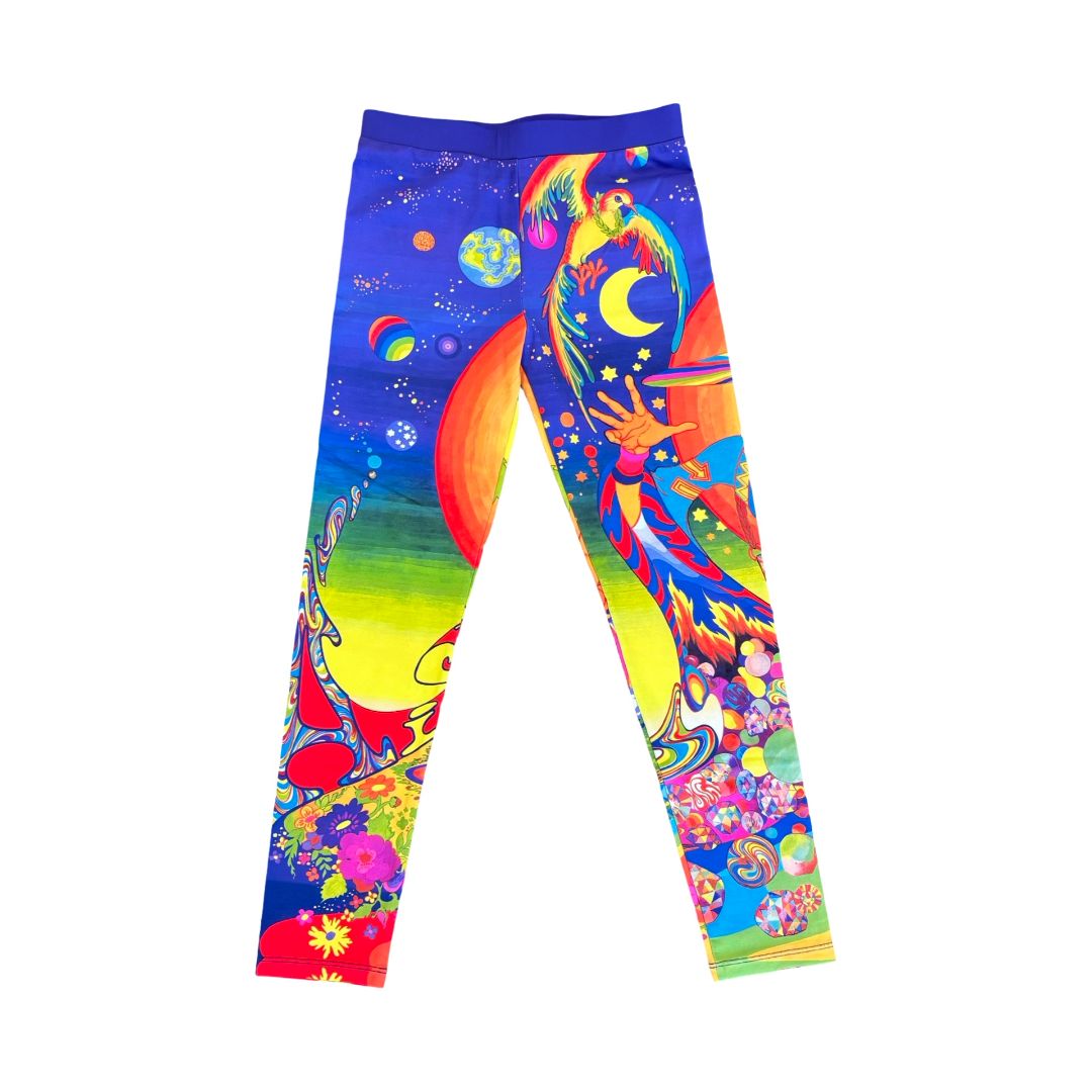 Stella McCartney x The Beatles Allover Abstract Leggings, 10 years