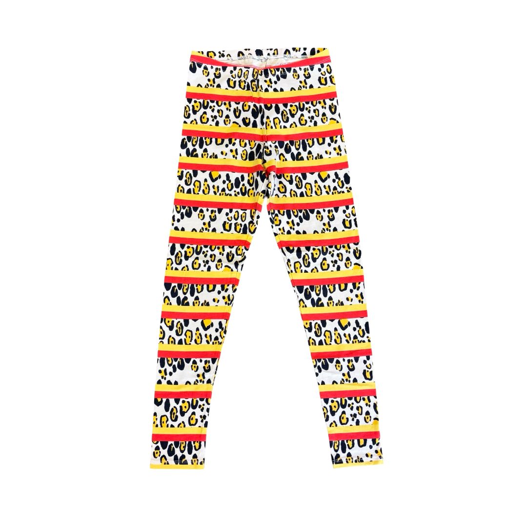 Mini Rodini leopard print leggings, 7-9 years