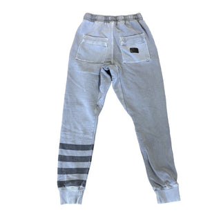 Munster Grey w/black stripes on leg sweatpants, 12 years