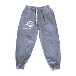 Wynken Grey sweatpants w/logo, 6 years