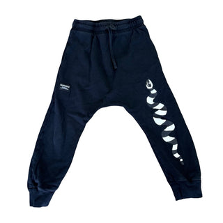 Nununu Black snake sweatpants, 6-7 years