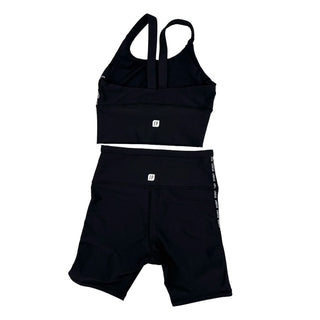 Sylvia P black tank/short set, 8 years