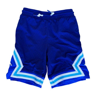 Nike Blue Jordon Sport dri-fit Diamond shorts, 6-7 years