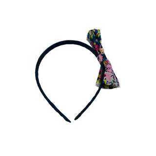 Jacadi floral bow headband, one size