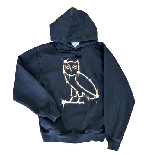 OVO Black Bling Owl hoodie, Men’s small