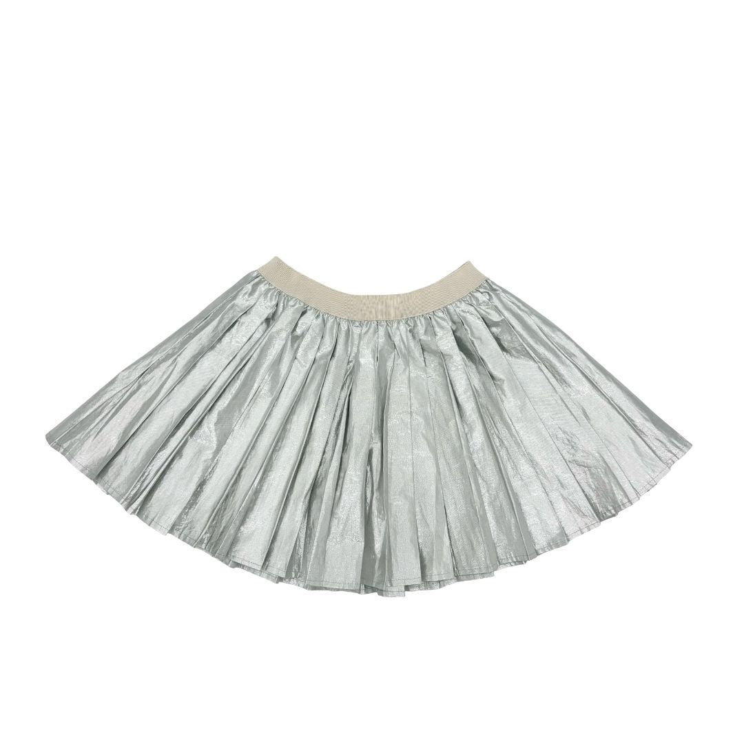 Bonpoint silver skirt, 6 years