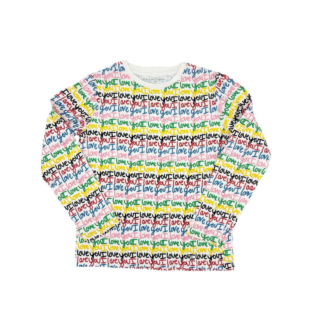 Stella McCartney I Love You long sleeve, 10 years