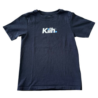 Kith Black logo velocity tshirt, 8 years (medium)