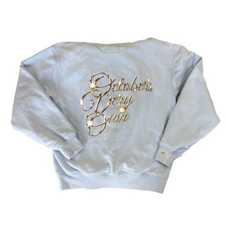 OVO Light blue Bling Owl Hoodie, Men’s small