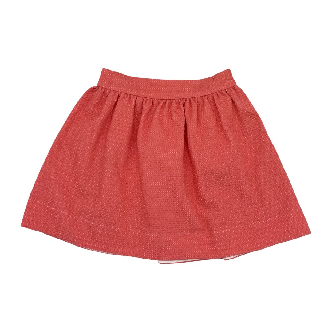Bonpoint coral skirt, 6 years