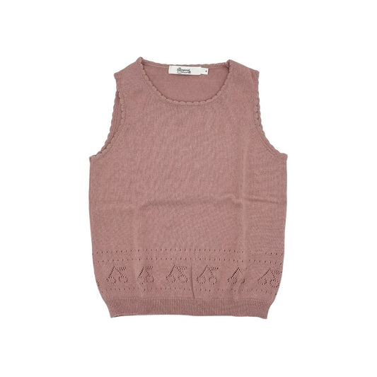 Bonpoint dusty pink tank top sweater, 8 years