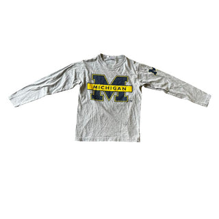 Stone Peak grey Michigan long sleeve, youth small