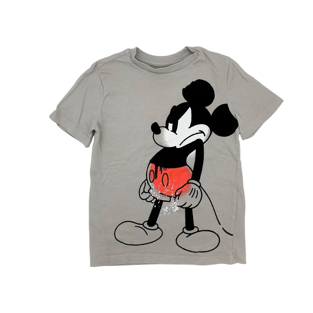 Disney Mickey Mouse tan Mickey Mouse tshirt, 6 years