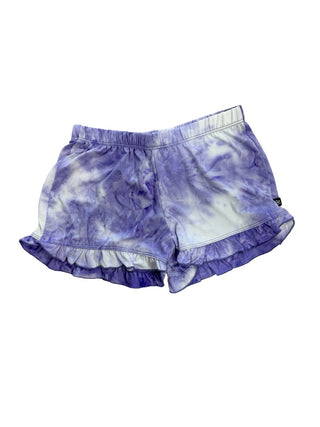 Pixie lane Purple tie dye shorts, 8 years