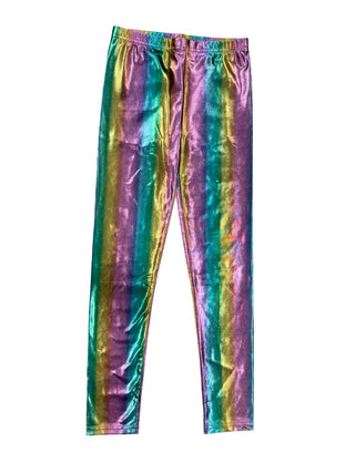 Appaman Shiny ombré rainbow leggings, 8 years