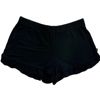 Pixie Lane Black shorts with frill bottom, 7 years